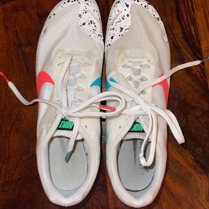 Nike track spike shoes
